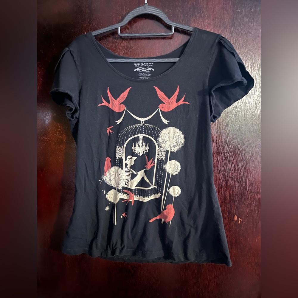 ModCloth birdcage Tee